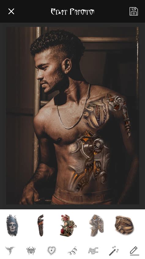 3D Tattoo Design App .